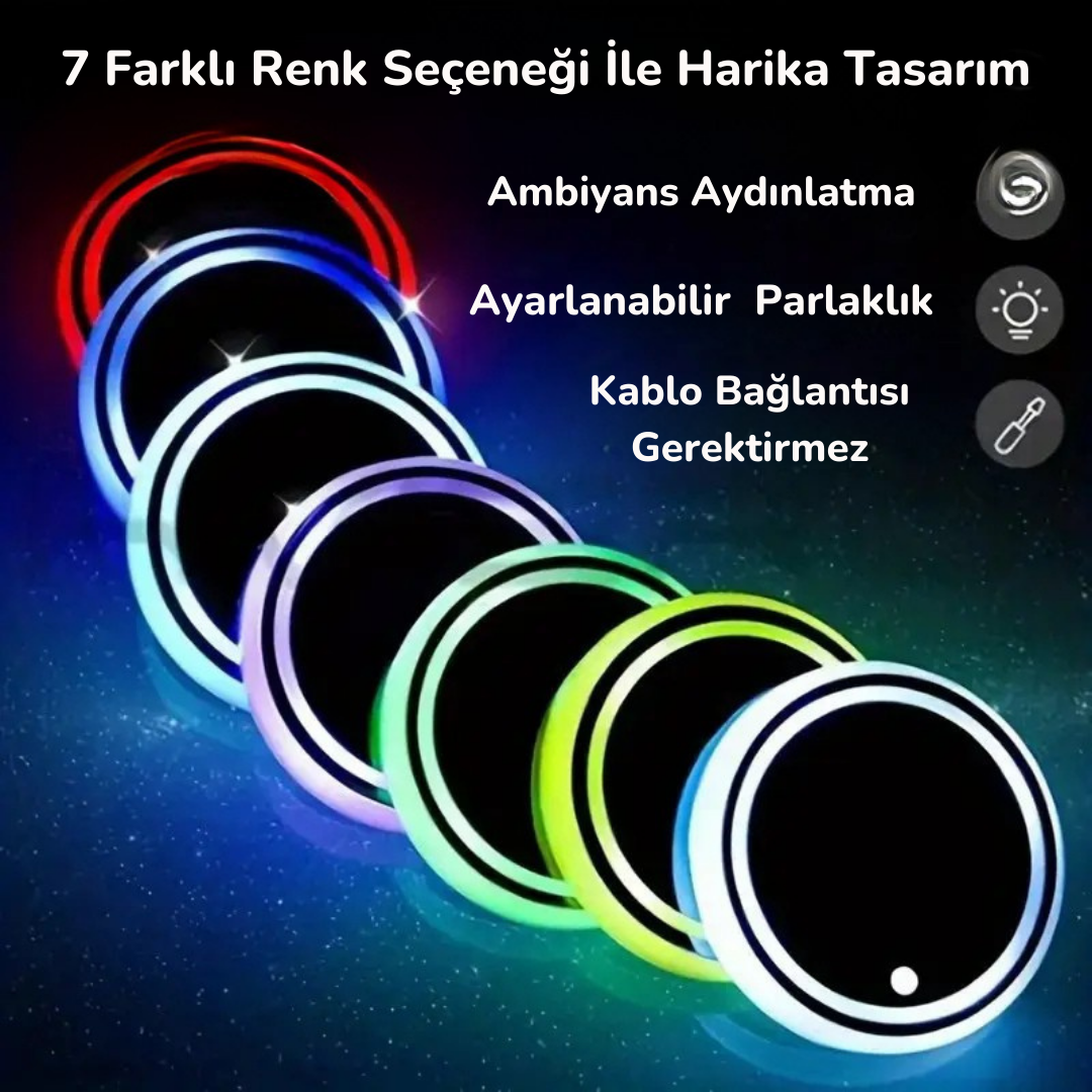 RoadPulse™ LED IŞIKLI BARDAKLIK